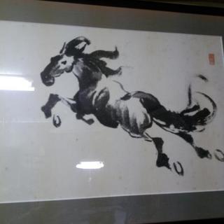 中国美術、葉酔白〔所向無敵、馬の図〕