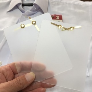 🍀白鳳中学 制服ポケットに名札を取り付ける便利グッズの画像
