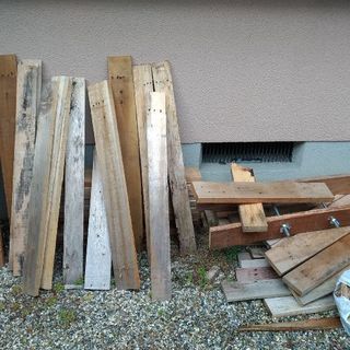 【無料】木材パレットを解体した木材を差し上げます！