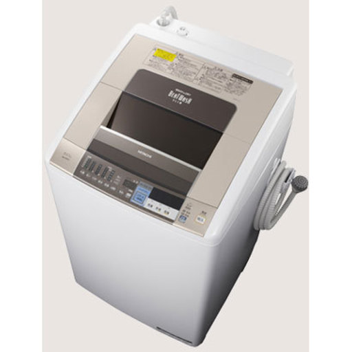 日立 HITACHI BW-D8SV N [ビートウォッシュ たて型洗濯乾燥機（8.0kg） 自動お掃除搭載