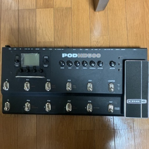 エフェクター、PA機器 line6 POD HD 500