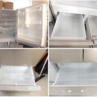 【恵庭】シャープ　5ドア冷蔵庫　400Lクラス　中古