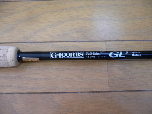 ルアーショップ忍-SHINOBI- G. Loomis GL3 CR724スピナーベイト6フィート