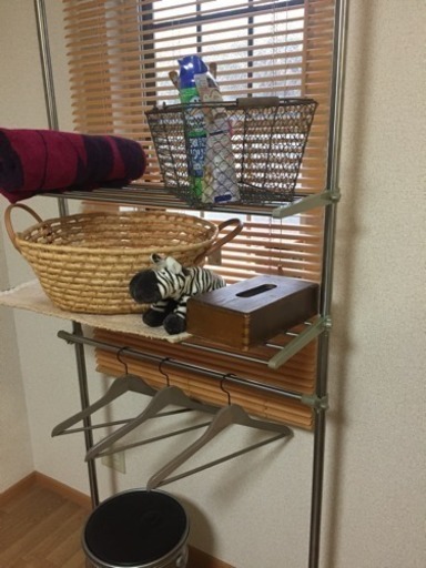 売約済み！室内用物干しラック＋今だけおまけ付き