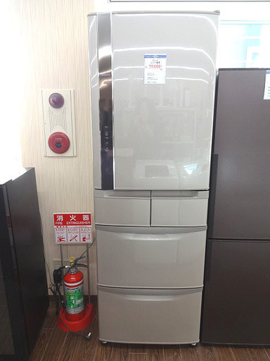 札幌 引き取り 日立 5ドア冷蔵庫 401L 2016年製 R-K42F 大型冷蔵庫