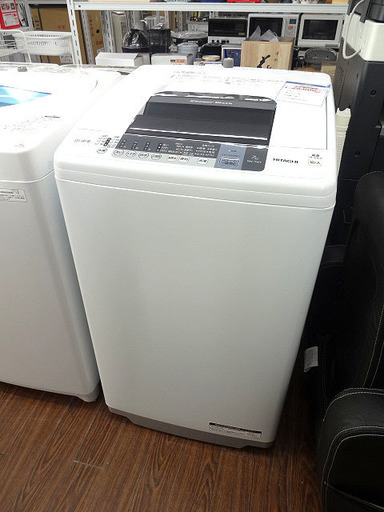 札幌 引き取り 日立 全自動洗濯機 7kg 2016年製 NW-7WY たっぷり洗えます！