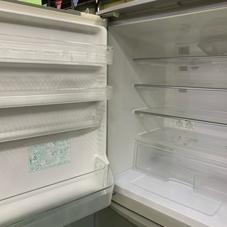 中古 RB0238 SHARP 345L 3ドア冷蔵庫 SJ-WA35S-S 2010