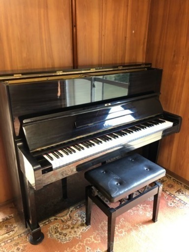 アップライトピアノ NO U1 黒 製造番号796377