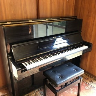 アップライトピアノ NO U1 黒 製造番号796377