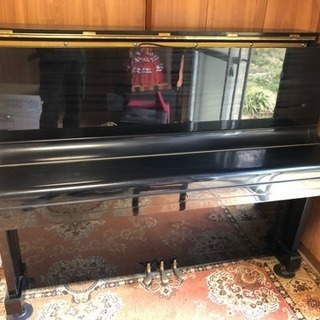 アップライトピアノ NO U1 黒 製造番号796377