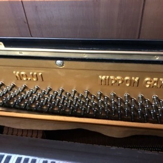 アップライトピアノ NO U1 黒 製造番号796377