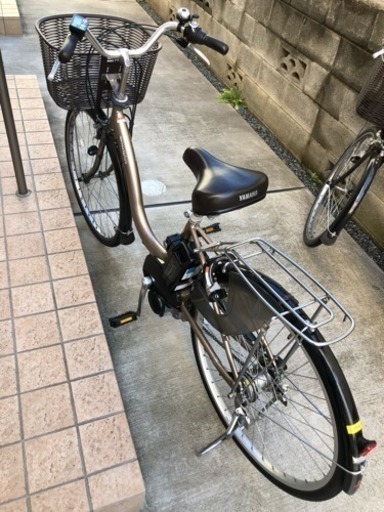 電動自転車 ヤマハ PASナチュラ リチウムイオン6.2Ah ゴールド