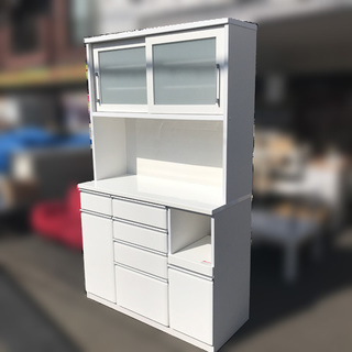 食器棚 KRISNA 120KB-WH