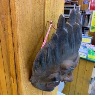 不動明王 鉄製お面