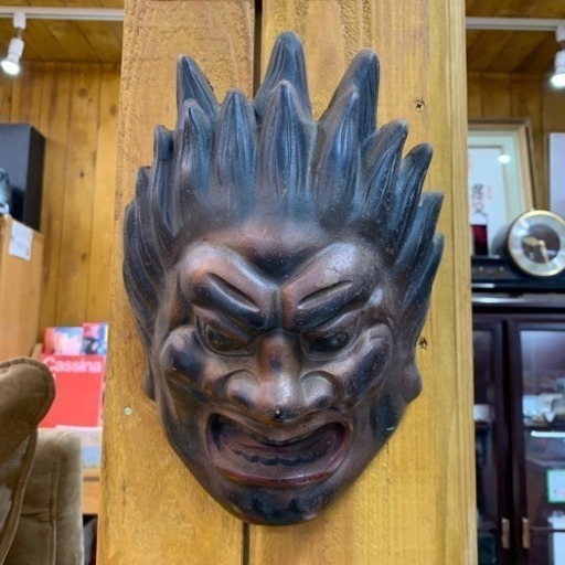 不動明王 鉄製お面