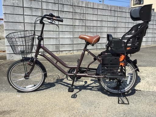 H30年12月購入【車体保証あり】値下げしました！子供乗せ自転車・チャイルドシート付