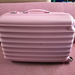 ［ダイヤル式スーツケース］ピンク⁑リサイクルショップヘルプ