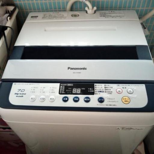上質で快適 洗濯機 Panasonic 7.0キロ 取引中 洗濯機