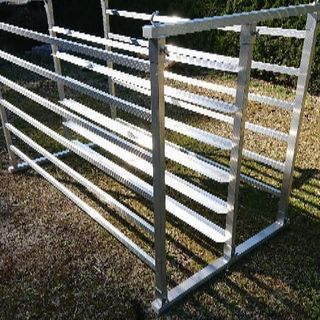 水稲用 軽トラック積載用 アルミ棚