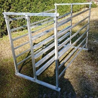 水稲用 軽トラック積載用 アルミ棚