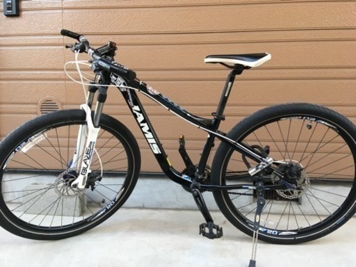jamis29er、通勤スリックタイヤ使用