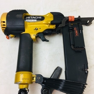 HiKOKI(旧日立工機) 高圧フロア用タッカ(微量のエアー漏れあり) N5008HM(【リライズ野田愛宕店】【店頭取引限定】【中古品】1点限り早い者勝ち！