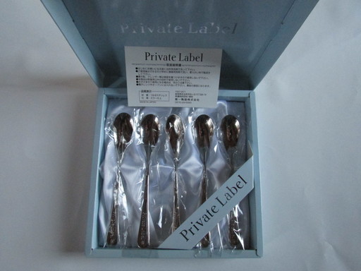 Prainate Label スプーン５本セット　未使用