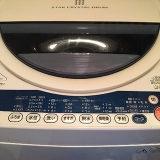 TOSHIBA 洗濯機6キロAW-60GK 