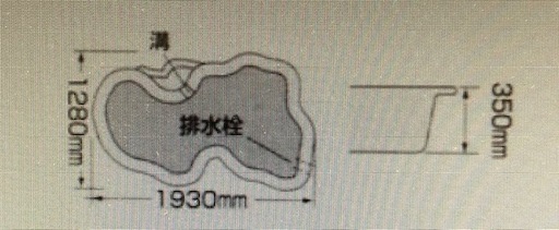 ひょうたん池　中古　360L