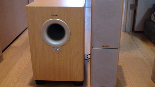 TEAC（ティアック）★LSR-100 2.1ch★サラウンドスピーカーセット★サブウーファ★スピーカーコード付
