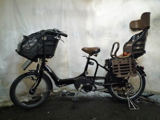 YA010103K　適正価格！中古電動アシスト自転車　近隣配送費込　ヤマハ　PAS　KISS　mini　（新品バッテリー付き）