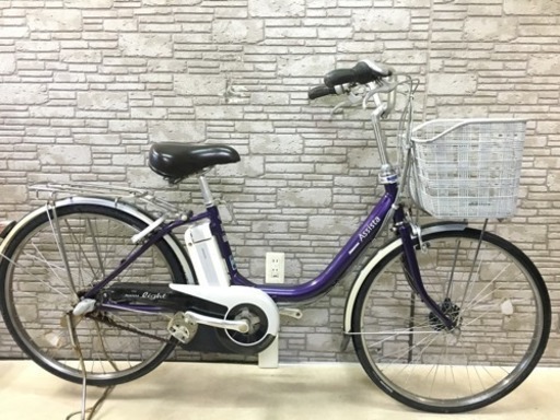 新生活応援SALE  東京23区配達無料  新基準  ブリジストン アシスタ  4.3Ah リチウム 電動自転車 中古  24インチ
