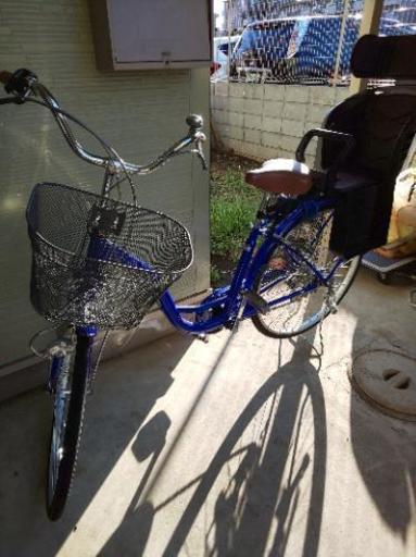 [値下げ]ママチャリ子供乗せ自転車