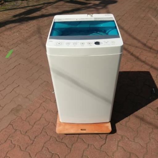 記載価格より最大2000円引き！Haier 全自動電気洗濯機 2018年製 JW-C55A 5.5kg