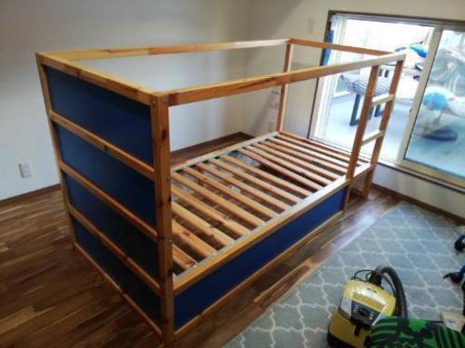 IKEAイケアリバーシブル二段ベッド