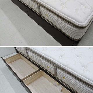 美品■Simmons シモンズ■ビューティレスト プレミアム ゴールデンバリュー ピロートップ ダブルサイズベッド