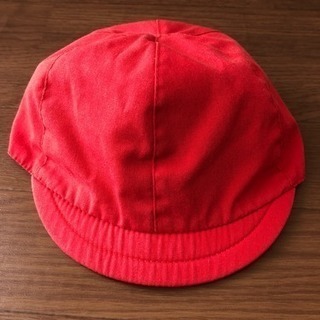 赤白帽 美品