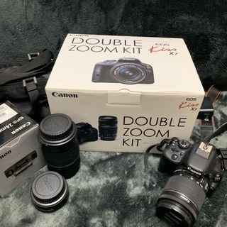 Canon EOSKissX7 ダブルズームキット 単焦点つき キヤノン Canon EOS Kiss X7 単焦点&標準ダブルレンズセット