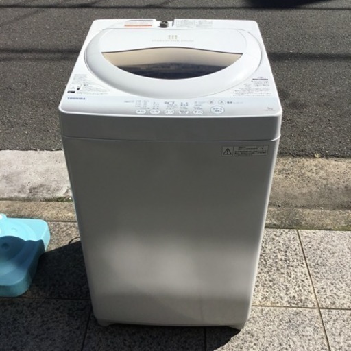 #2305 2014年製 東芝 5.0kg 全自動洗濯機 AW-5G2-W