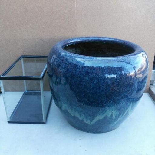 C 手火鉢メダカ水槽代わり 火鉢幅45奥行45高さ36 5 ｃｍ とまと 羽島市役所前のその他の中古あげます 譲ります ジモティーで不用品の処分