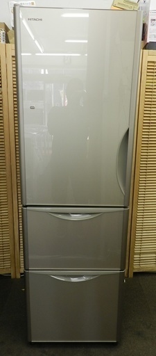 超美品3ドア冷蔵庫　315L　真空チルド　日立　2016年製
