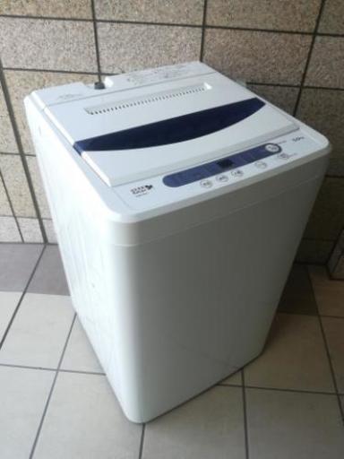 ◼️商談中◼️配達～設置可◼️2017年製◼️5.0kg ヤマダ電気 全自動洗濯機 YWM-T50A1