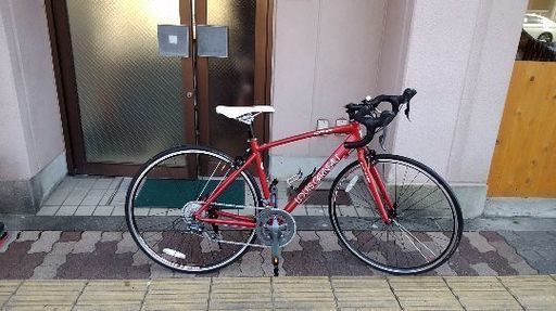 美品☆LOUIS GARNEAU[ルイ ガノ]CR23 700c ロードバイク アルミ/16speed/レッド