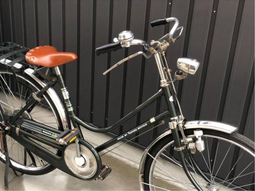 売切◼︎昭和レトロ 実用車 ツノダ Tsunoda◇ヴィンテージ 自転車 