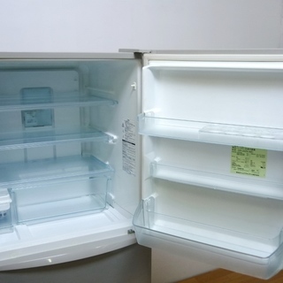 3/11TOSHIBA/東芝 ノンフロン冷凍冷蔵庫 自動製氷機能付き GR-34ZX(NS) 3ドア 340L 2012年製 動作品　/SL1