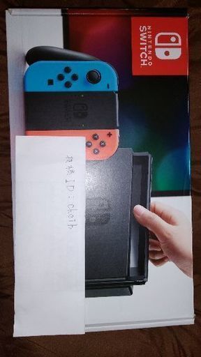 《中古、美品》Nintendo Switch Joy-Con (L) ネオンブルー / (R) ネオンレッド