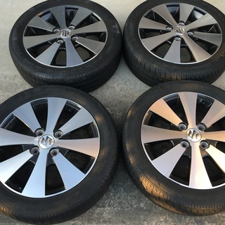 ワゴンR スティングレー　純正アルミホイール　タイヤセット　165/55R14　7部山～5部山　とても綺麗で残り溝も十分です