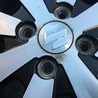 ワゴンR スティングレー　純正アルミホイール　タイヤセット　165/55R14　7部山～5部山　とても綺麗で残り溝も十分です