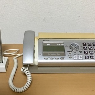 子機付き ブラザーFAX電話機  