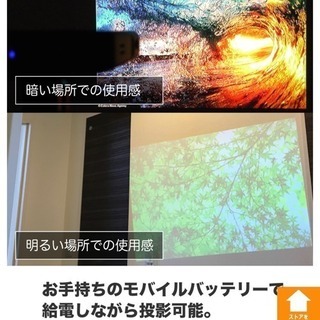 プロジェクター 小型 モバイルプロジェクター 場所相談可